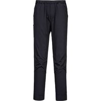 Portwest Surrey Mens Water Resistant Kitchen Trousers Black S 31"