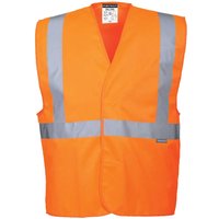 Portwest Hi Vis Band and Brace Vest XX3X Orange Pack of 10 POW14170