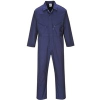 Portwest Liverpool Zip Coverall Navy 5XL 31"