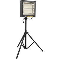 Sealey Ceramic Heater and Telescopic Tripod Stand 110v Sealey Ceramic Heater and Telescopic Tripod Stand 110v