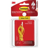 Adhesive Strip Utility Hooks