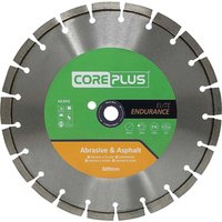 CorePlus AB300E Elite Abrasive & Asphalt Diamond Blade 300mm CORDBAB300E