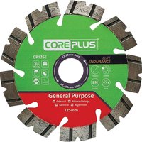 CorePlus GP125E Elite General-Purpose Diamond Blade 125mm CORDBGP125E