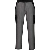 Portwest Mens Cut Resistant Front Cargo Trousers Black L 31"