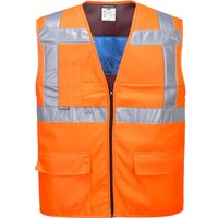 Portwest Cooling Class 2 Hi Vis Waistcoat Orange L / XL