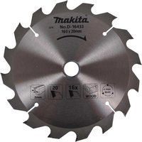 Wood Cutting Circular Saw Blade 160mm 16T 20mm