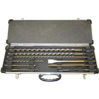 D 21191 10 Piece SDS Plus Drill Bit Chisel Set