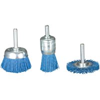 3 Piece Nylon Brush Set Fine
