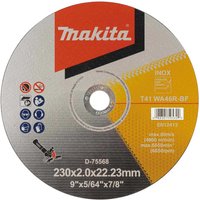 WA46R Thin Stainless Steel Cutting Discs 230mm Pack 1