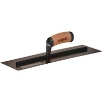 DeWalt Gold Stainless Steel Curved Dry Wall Finishing Trowel 16 DeWalt Gold Stainless Steel Curved Dry Wall Finishing Trowel 16