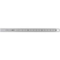 DELA.1051 Metric Double Sided Stainless Steel Rule 6" 150mm