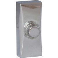 Deta Vimark Chrome Door Bell Push for Wired Chimes