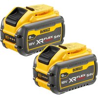 Dewalt - DCB547 18V/54V xr flexvolt 9.0Ah Li-Ion Battery with Protective Cap