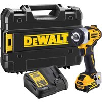 DeWalt DCF901 12v XR Cordless Brushless Compact 1/2" Drive Impact Wrench 1 x 5ah Li-ion Battery Charger Case DeWalt DCF901 12v XR Cordless Brushless Compact 1/2" Drive Impact Wrench 1 x 5ah Li-ion Battery Charger Case