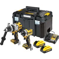 DCK2200H2T 18v XR Cordless Brushless Hammer Drill Impact Driver