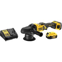 DeWalt DCM848 18v XR Cordless Brushless 125mm Dual Action Polisher 2 x 5ah Li-ion Battery Charger Case DeWalt DCM848 18v XR Cordless Brushless 125mm Dual Action Polisher 2 x 5ah Li-ion Battery Charger Case