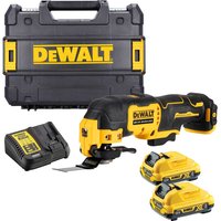 DeWalt DCS353 12v XR Cordless Brushless OIS Oscillating Multi Tool 2 x 2ah Li-ion Battery Charger Case DeWalt DCS353 12v XR Cordless Brushless OIS Oscillating Multi Tool 2 x 2ah Li-ion Battery Charger Case