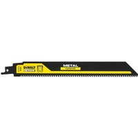 DeWalt Demolition Carbide Reciprocating Sabre Saw Blades Metal 230mm Pack of 1 DeWalt Demolition Carbide Reciprocating Sabre Saw Blades Metal 230mm Pack of 1
