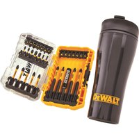 DeWalt 32 Piece FlexTorq Screwdriver Bit Set and Travel Mug DeWalt 32 Piece FlexTorq Screwdriver Bit Set and Travel Mug