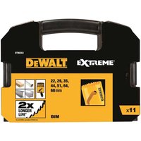 DeWalt 11 Piece BIM Extreme General Purpose Holesaw Set DeWalt 11 Piece BIM Extreme General Purpose Holesaw Set