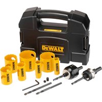 DeWalt 11 Piece BIM Extreme Plumbers Holesaw Set DeWalt 11 Piece BIM Extreme Plumbers Holesaw Set