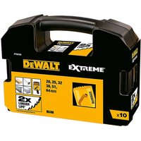 DeWalt 10 Piece BIM Extreme General Purpose Holesaw Set DeWalt 10 Piece BIM Extreme General Purpose Holesaw Set