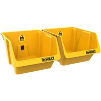 DeWalt DXL Plastic Storage Bin Pack of 2 DeWalt DXL Plastic Storage Bin Pack of 2