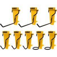 DeWalt DXL 8 Piece Hand Tool Storage Hook Set DeWalt DXL 8 Piece Hand Tool Storage Hook Set