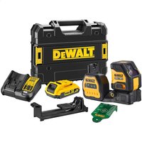 DeWalt DCE088 18v Cordless Self Levelling Cross Line Green Beam Laser 1 x 2ah Li-ion Battery Charger Case DeWalt DCE088 18v Cordless Self Levelling Cross Line Green Beam Laser 1 x 2ah Li-ion Battery Charger Case