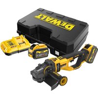DeWalt DCG460 54v XR Cordless FLEXVOLT Angle Grinder 230mm 2 x 9ah Li-ion Battery Charger Case DeWalt DCG460 54v XR Cordless FLEXVOLT Angle Grinder 230mm 2 x 9ah Li-ion Battery Charger Case