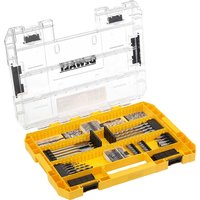 DeWALT 85-Piece Twist Set for Multi-Material, 32 mm Max, 2 mm Min, High Speed Steel Bits