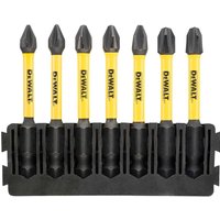 DeWalt 7 Piece FlexTorq Phillips Screwdriver Bit Bar Set DeWalt 7 Piece FlexTorq Phillips Screwdriver Bit Bar Set