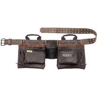 DeWalt Pro 11 Pocket Leather Tool Belt Set DeWalt Pro 11 Pocket Leather Tool Belt Set