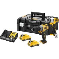 DeWalt DCK2111L2T 12v XR Cordless Brushless Combi Drill and Impact Driver Kit 2 x 2ah Li-ion Battery Charger Case DeWalt DCK2111L2T 12v XR Cordless Brushless Combi Drill and Impact Driver Kit 2 x 2ah Li-ion Battery Charger Case