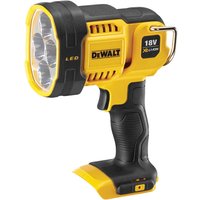 DeWalt DCL043 18v XR Cordless LED Torch No Batteries No Battery Charger No Case DeWalt DCL043 18v XR Cordless LED Torch No Batteries No Battery Charger No Case