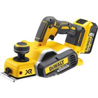 DeWalt DCP580 18v XR Cordless Brushless Planer 2 x 5ah Li-ion Battery Charger Case DeWalt DCP580 18v XR Cordless Brushless Planer 2 x 5ah Li-ion Battery Charger Case