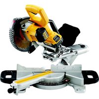 DeWalt DCS365 18v XR Cordless Mitre Saw 184mm 2 x 4ah Li-ion Battery Charger No Case DeWalt DCS365 18v XR Cordless Mitre Saw 184mm 2 x 4ah Li-ion Battery Charger No Case