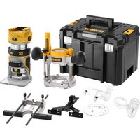 DeWalt DCW604NT 18v XR Cordless Brushless 1/4" Plunge Router and Trimmer Kit No Batteries No Battery Charger Case & Accessories DeWalt DCW604NT 18v XR Cordless Brushless 1/4" Plunge Router and Trimmer Kit No Batteries No Battery Charger Case & Accessories