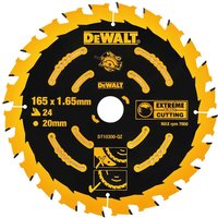 DeWalt Elite Extreme Framing Circular Saw Blades 165mm 40T 20mm DeWalt Elite Extreme Framing Circular Saw Blades 165mm 40T 20mm