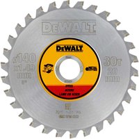 DeWalt Metal Steel Cutting Saw Blade 140mm 30T 20mm DeWalt Metal Steel Cutting Saw Blade 140mm 30T 20mm