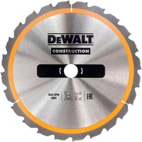 DeWalt Construction Circular Saw Blade 216mm 24T 30mm DeWalt Construction Circular Saw Blade 216mm 24T 30mm