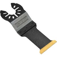 DeWalt DT20707 Titanium OIS Oscillating Multi Tool Metal Plunge Saw Blade 30mm Pack of 1 DeWalt DT20707 Titanium OIS Oscillating Multi Tool Metal Plunge Saw Blade 30mm Pack of 1
