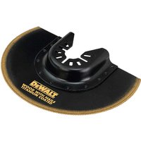 DeWalt DT20711 Titanium Flush Cut OIS Oscillating Multi Tool Plasterboard and Wood Segment Saw Blade 100mm Pack of 1 DeWalt DT20711 Titanium Flush Cut OIS Oscillating Multi Tool Plasterboard and Wood Segment Saw Blade 100mm Pack of 1
