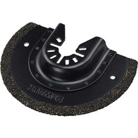 DeWalt DT20717 Carbide OIS Oscillating Multi Tool Grout Removal Segment Blade 95mm Pack of 1 DeWalt DT20717 Carbide OIS Oscillating Multi Tool Grout Removal Segment Blade 95mm Pack of 1