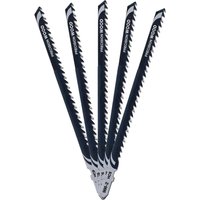 DeWalt T344DP HCS Wood Cutting Jigsaw Blades Pack of 5 DeWalt T344DP HCS Wood Cutting Jigsaw Blades Pack of 5