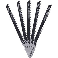 DeWalt T244D HCS Wood Cutting Jigsaw Blades Pack of 5 DeWalt T244D HCS Wood Cutting Jigsaw Blades Pack of 5