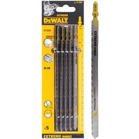 DeWalt T718BF Long Life Bi-Metal Jigsaw Blades Pack of 5 DeWalt T718BF Long Life Bi-Metal Jigsaw Blades Pack of 5