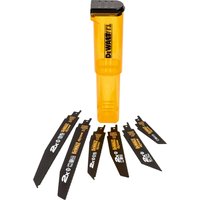 DeWalt DT2440L 6 Piece Extreme 2x Life Reciprocating Sabre Saw Blade Set DeWalt DT2440L 6 Piece Extreme 2x Life Reciprocating Sabre Saw Blade Set