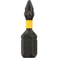 DeWalt Pozi Extreme Impact Torsion Screwdriver Bit PZ1 25mm Pack of 5 DeWalt Pozi Extreme Impact Torsion Screwdriver Bit PZ1 25mm Pack of 5