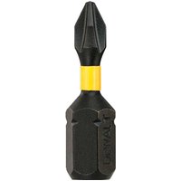 DeWalt Phillips Extreme Impact Torsion Screwdriver Bit PH1 25mm Pack of 5 DeWalt Phillips Extreme Impact Torsion Screwdriver Bit PH1 25mm Pack of 5